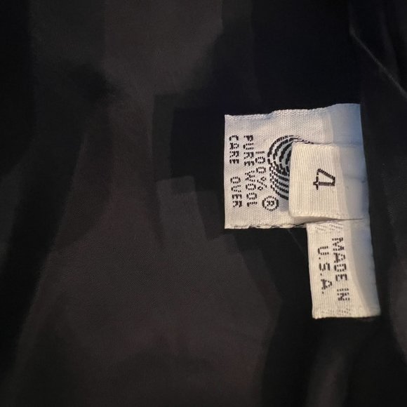 Anne Klein 11 Wool Blazer sz 4 - Picture 7 of 8